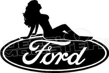 350x236 Ford Girl Decal