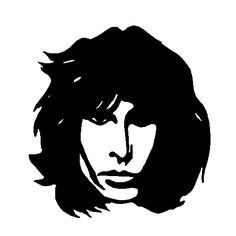 Jim Morrison Silhouette at GetDrawings | Free download