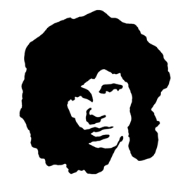 270x270 Jim Morrison Stencil Free Stencil Gallery