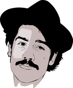 236x282 Jimi Hendrix Vector Art