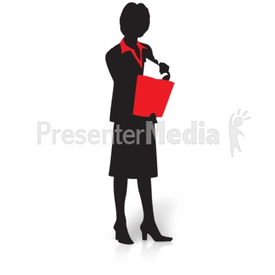 400x400 Businesswoman Silhouette Talking Phone