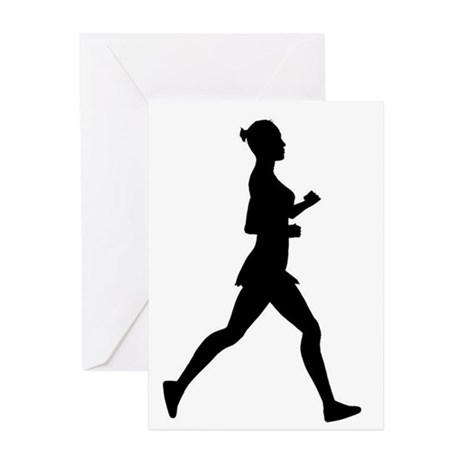 460x460 Runner Girl Stationery