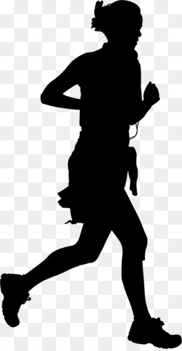 260x500 Free Download Jogging Silhouette Running Clip Art