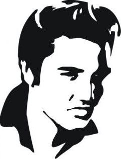 243x320 Image Result For Elvis Silhouette Tattoo Draw