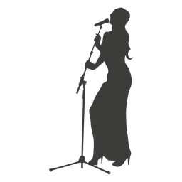 256x256 Singer Girl Character