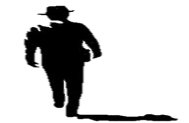 387x252 John Wayne Silhouette By Maxweston