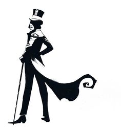 236x256 Silhouettes Willy Wonka