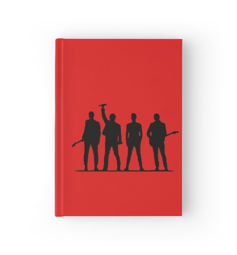 827x889 U2 Silhouette The Joshua Tree Tour Hardcover Journals By