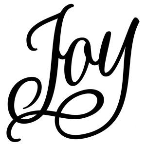 300x300 Joy Script Silhouette Design, Silhouettes And Cricut