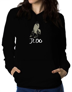 250x319 Judo Silhouette Women Hoodie
