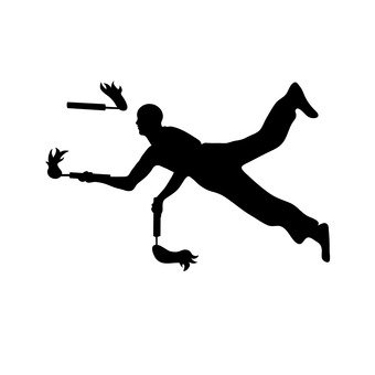 340x340 Free Silhouette Vector Attractions