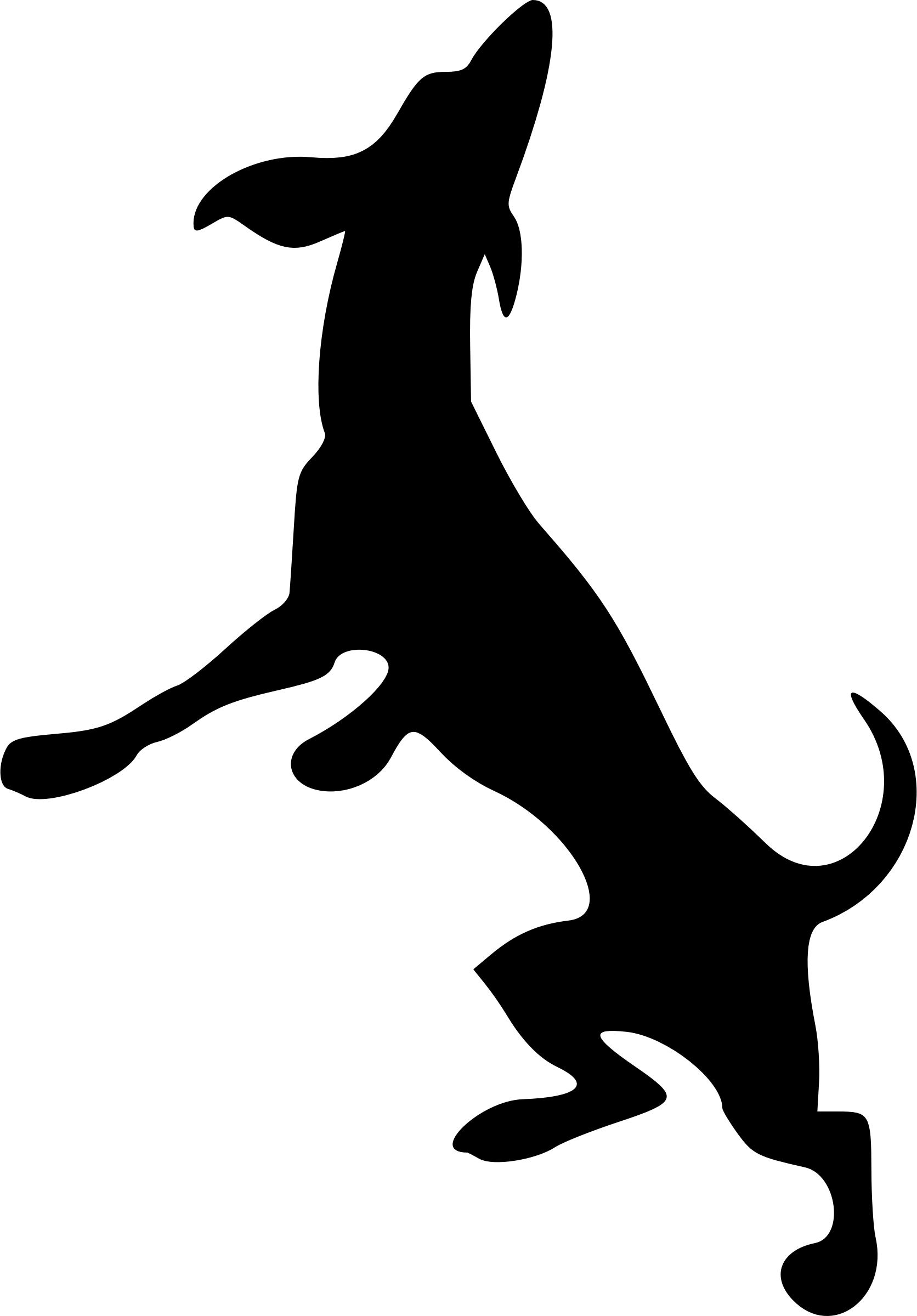 1672x2400 Dog Silhouette 3 Icons Png