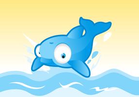 286x200 Dolphin Jumping Free Vector Art