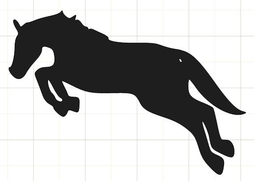 518x369 Horse Silhouette Images