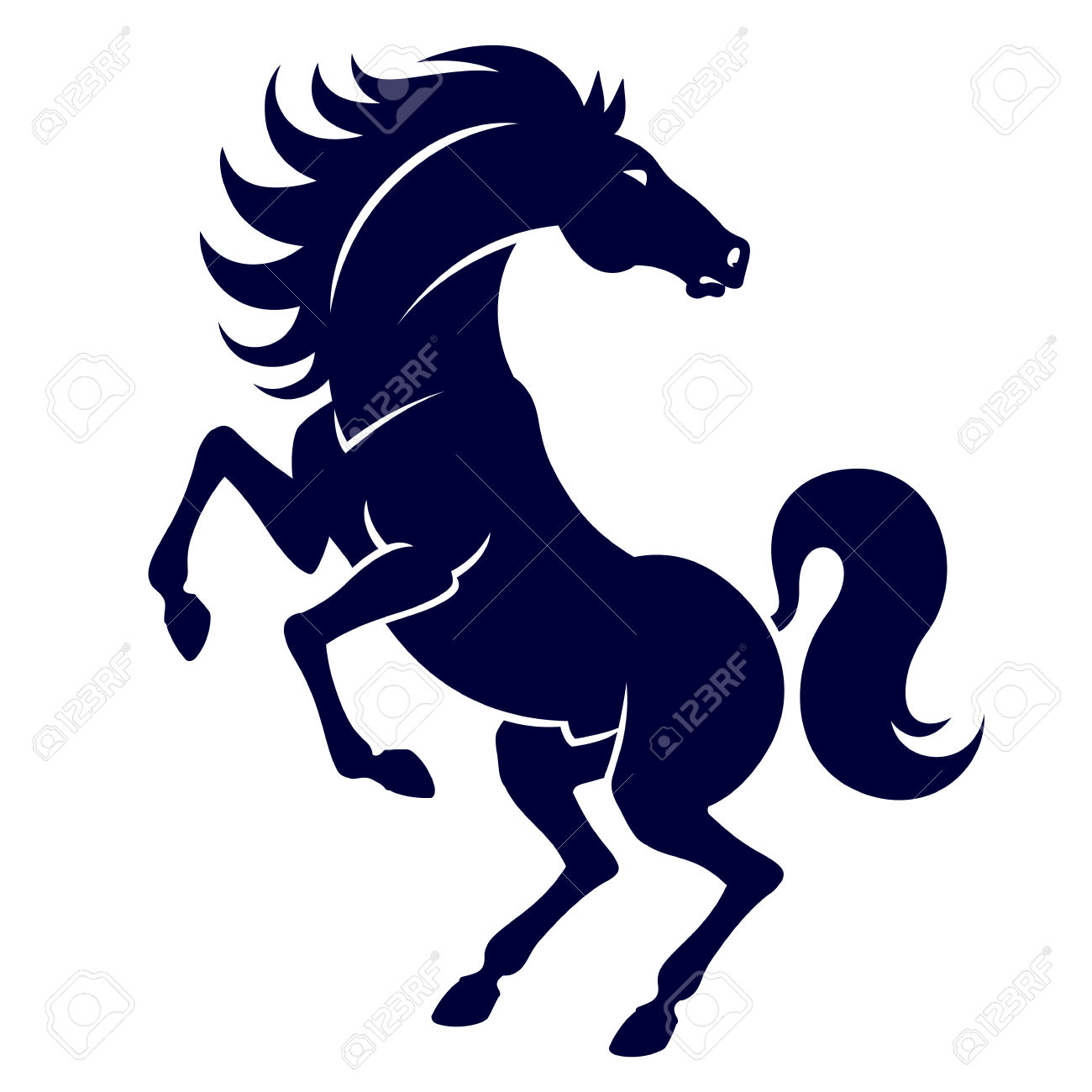 1300x1300 Stallion Clipart Horse Symbol