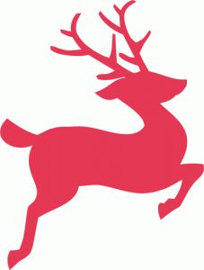 227x300 Flying Reindeer Silhouette Clip Art. Download Free Versions