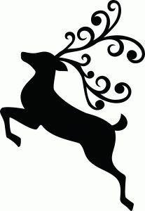 207x300 Reindeer. I Think I'M In Love With This Design From The Silhouette