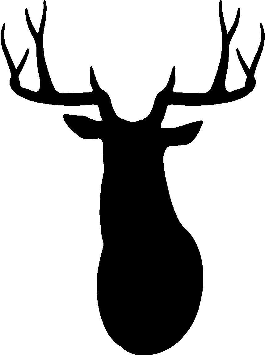 858x1152 Deer Jumping Fence Silhouette