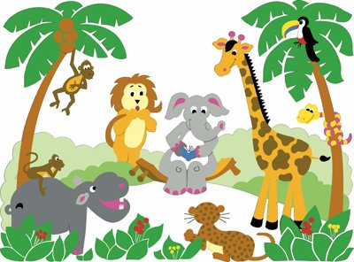 400x296 Wildlife Clipart Jungle Animal 4058647