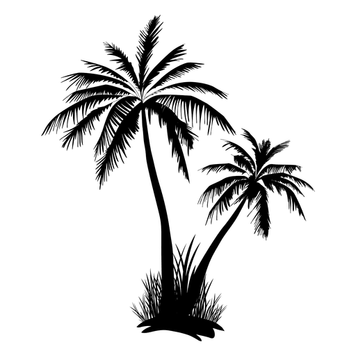 Jungle Tree Silhouette at GetDrawings | Free download