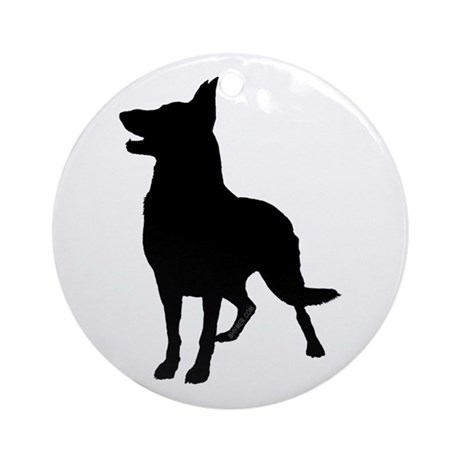 460x460 German Shepherd Police K9 Ornaments