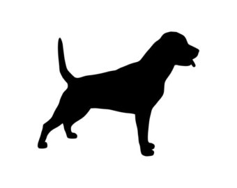 340x270 K9 Silhouette Etsy