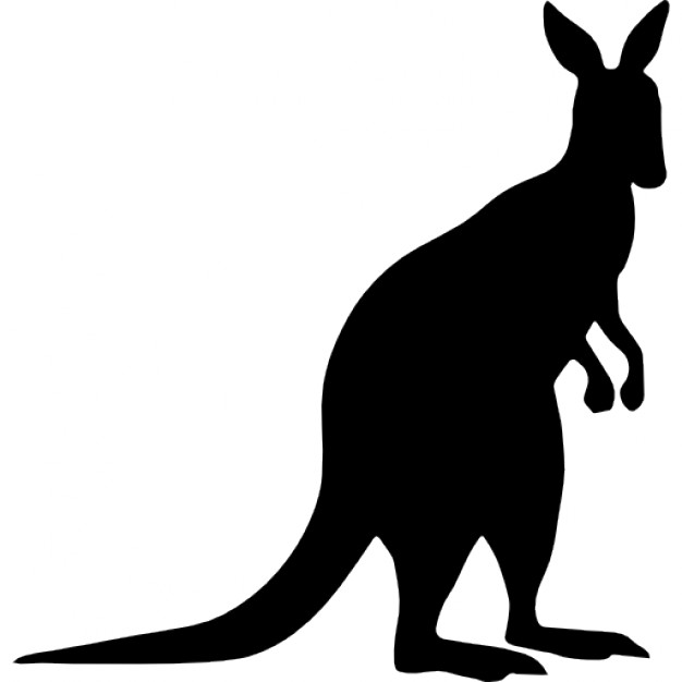 626x626 Kangaroo Shape Icons Free Download