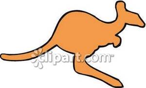 300x181 Kangaroo Silhouette