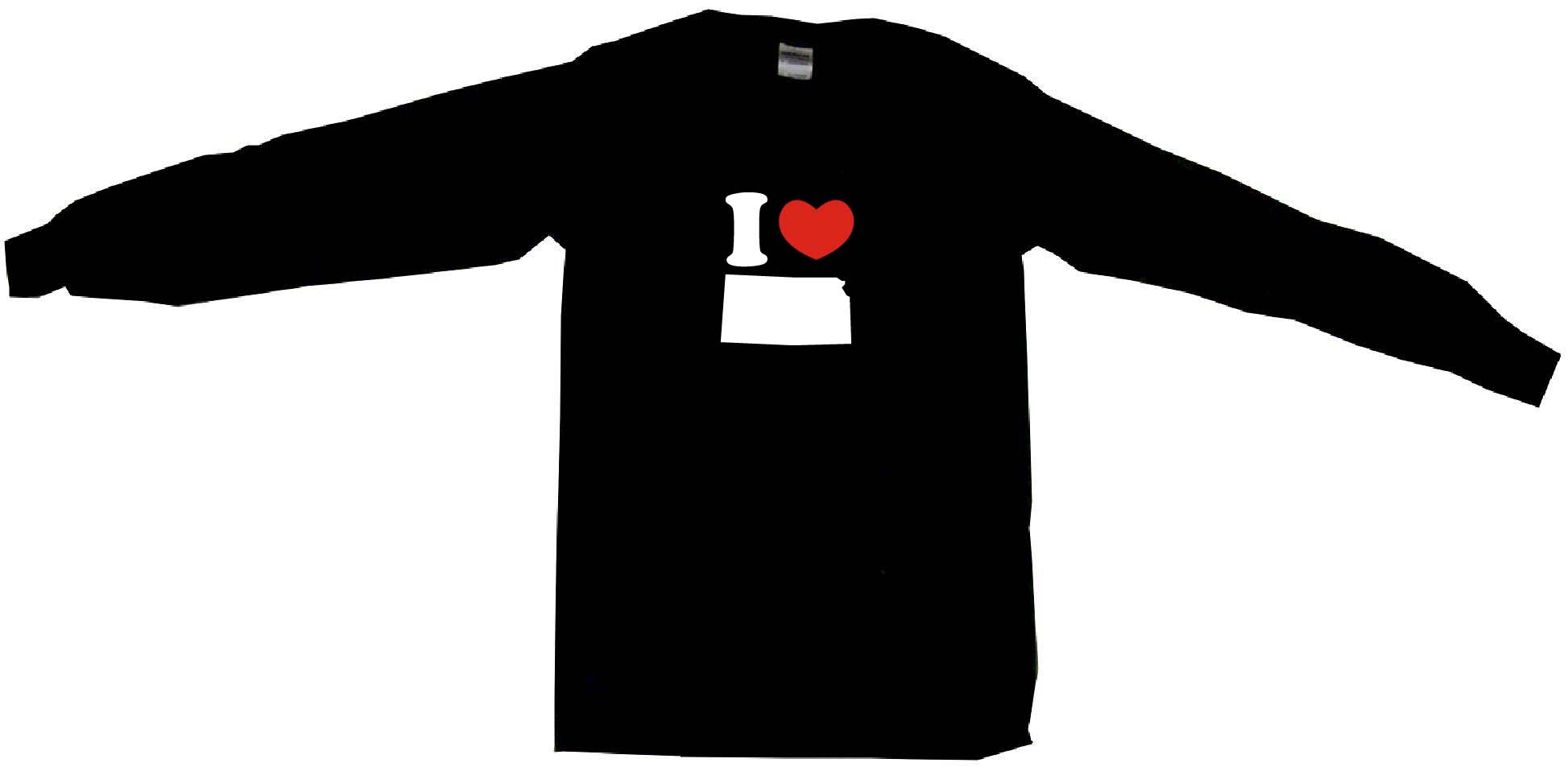 1947x953 I Heart Love Kansas Silhouette Mens Tee Shirt Pick Size Color