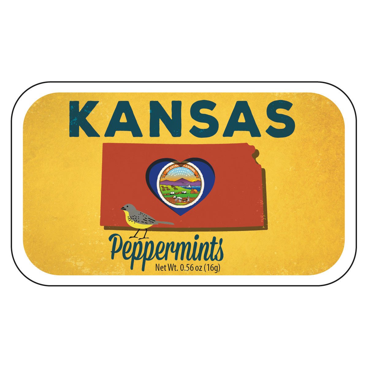 1200x1200 Kansas Silhouette