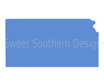 340x270 Kansas Silhouette Etsy