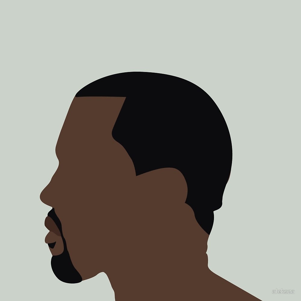1000x1000 Kanye West By Aleksza Redbubble