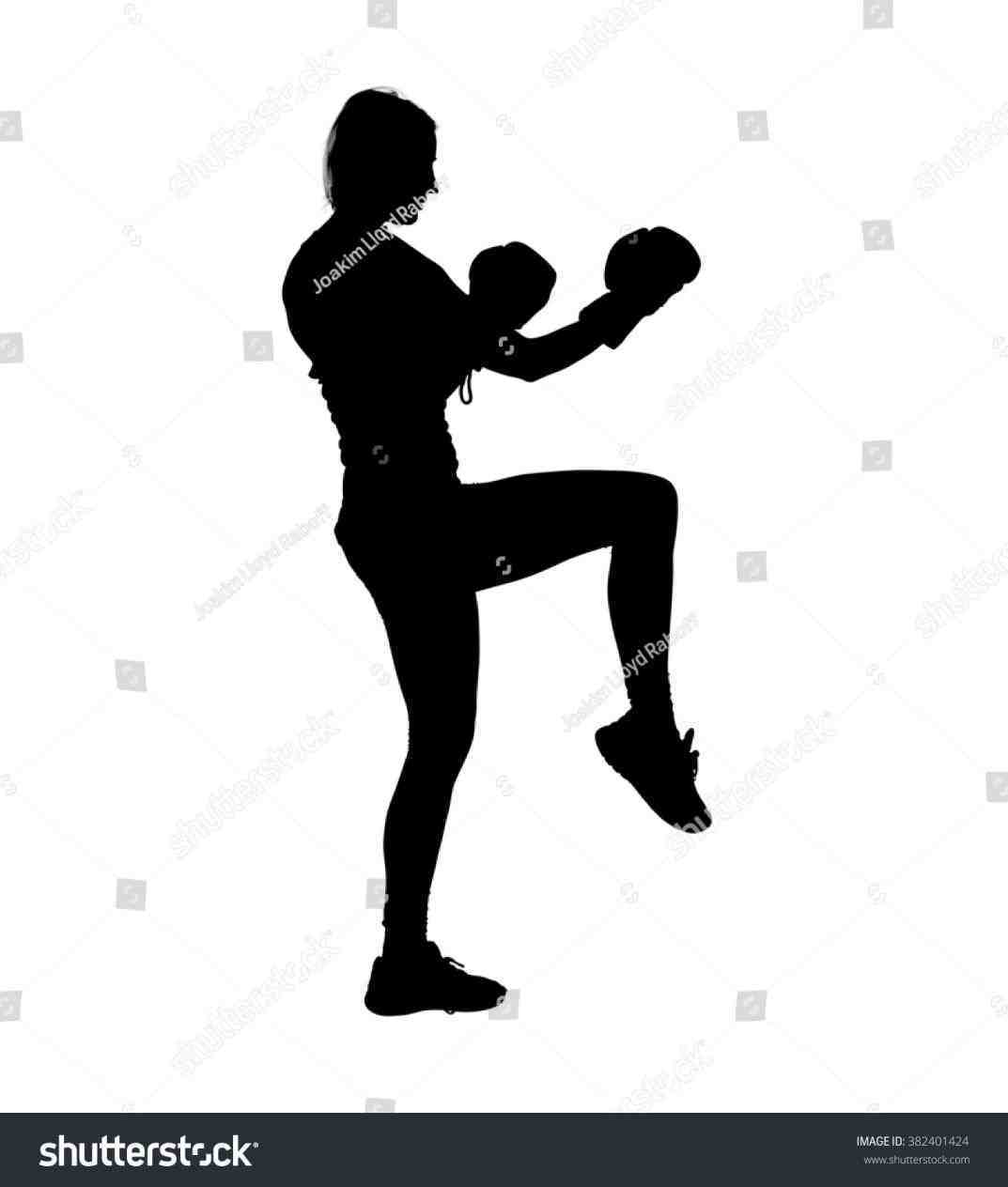 1073x1264 More Info Kickboxing Silhouette Update