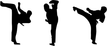 374x162 Karate Kicks.png Free Svg Amp Wpc Cut Files Cricut
