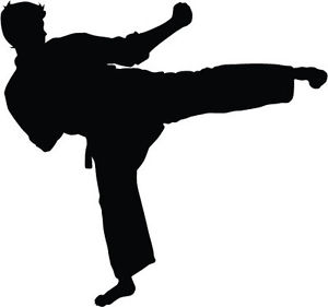 Karate Kid Silhouette at GetDrawings | Free download