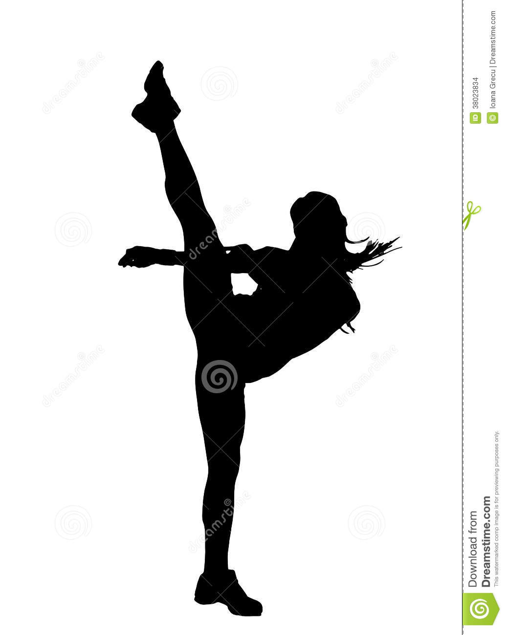 1035x1300 Martial Arts Clipart High Kick