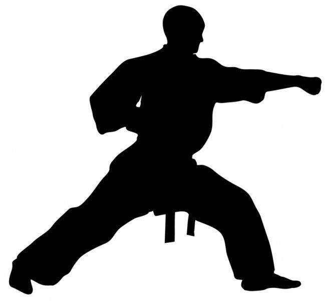 Karate Kid Silhouette at GetDrawings | Free download