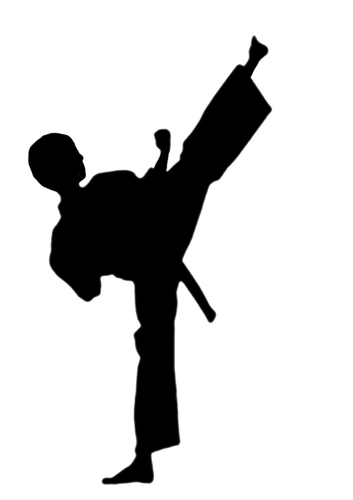 Karate Silhouette Clip Art at GetDrawings | Free download