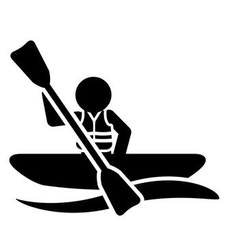 Kayak Silhouette Clip Art at GetDrawings | Free download