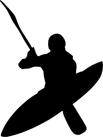 338x450 Kayak Clipart Silhouette Many Interesting Cliparts