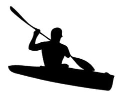236x193 Kayaker Silhouette Side View
