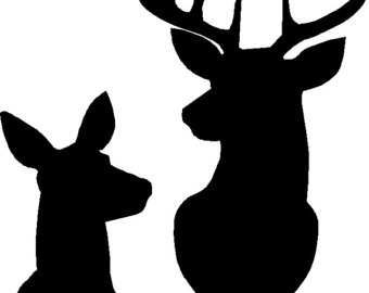 340x270 Doe Silhouette Etsy