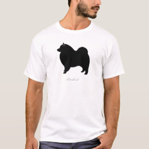 307x307 Keeshond Silhouette Clothing Amp Apparel Zazzle
