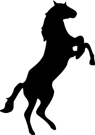 Kentucky Derby Silhouette