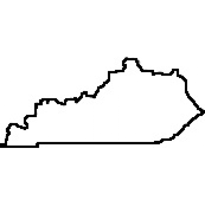 700x700 Best Photos Of Maps Of Kentucky State Silhouette