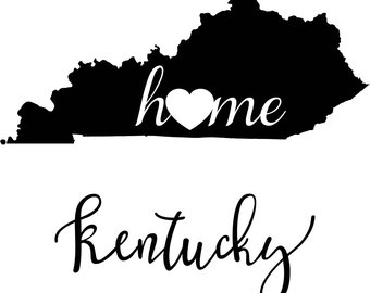 Kentucky State Silhouette at GetDrawings | Free download