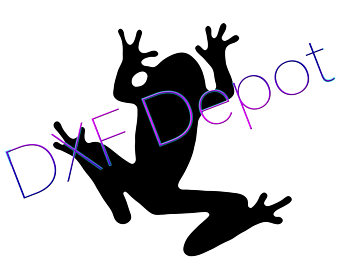340x270 Frog Vector Etsy