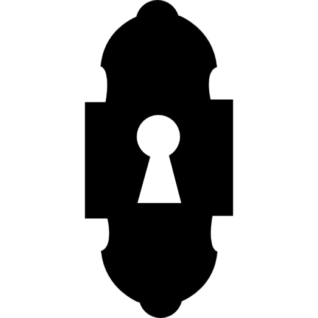 626x626 Key Hole Profile Clipart