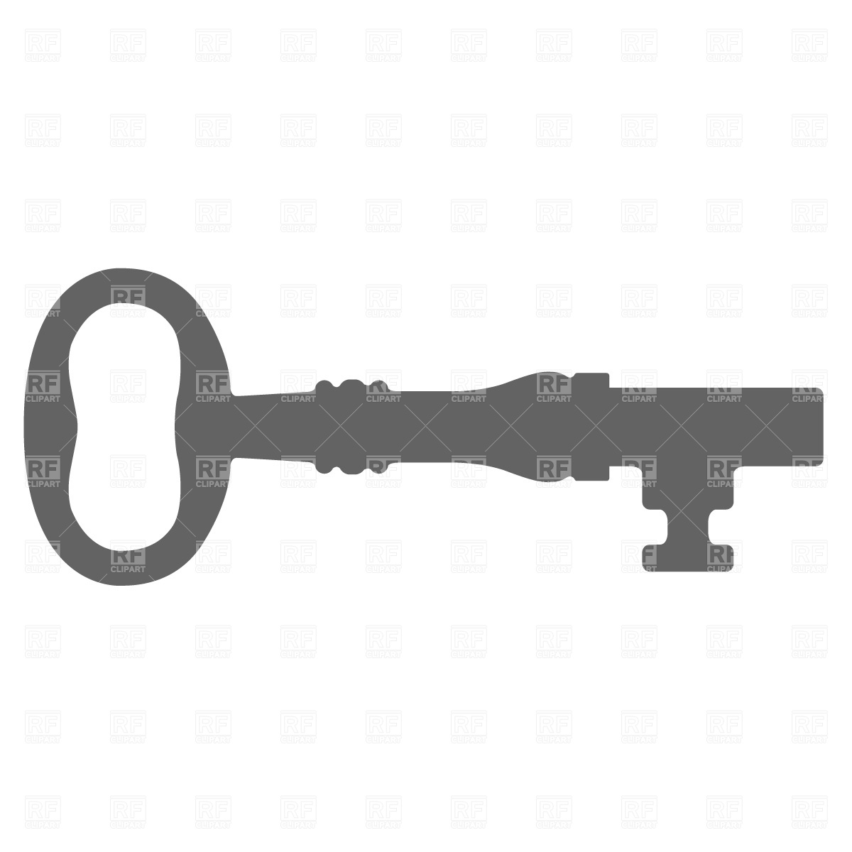 1200x1200 Key Silhouette Free Download Vector Clip Art Image