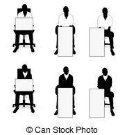 180x195 Keyhole With Man Silhouette On Drum Illustration. Keyhole